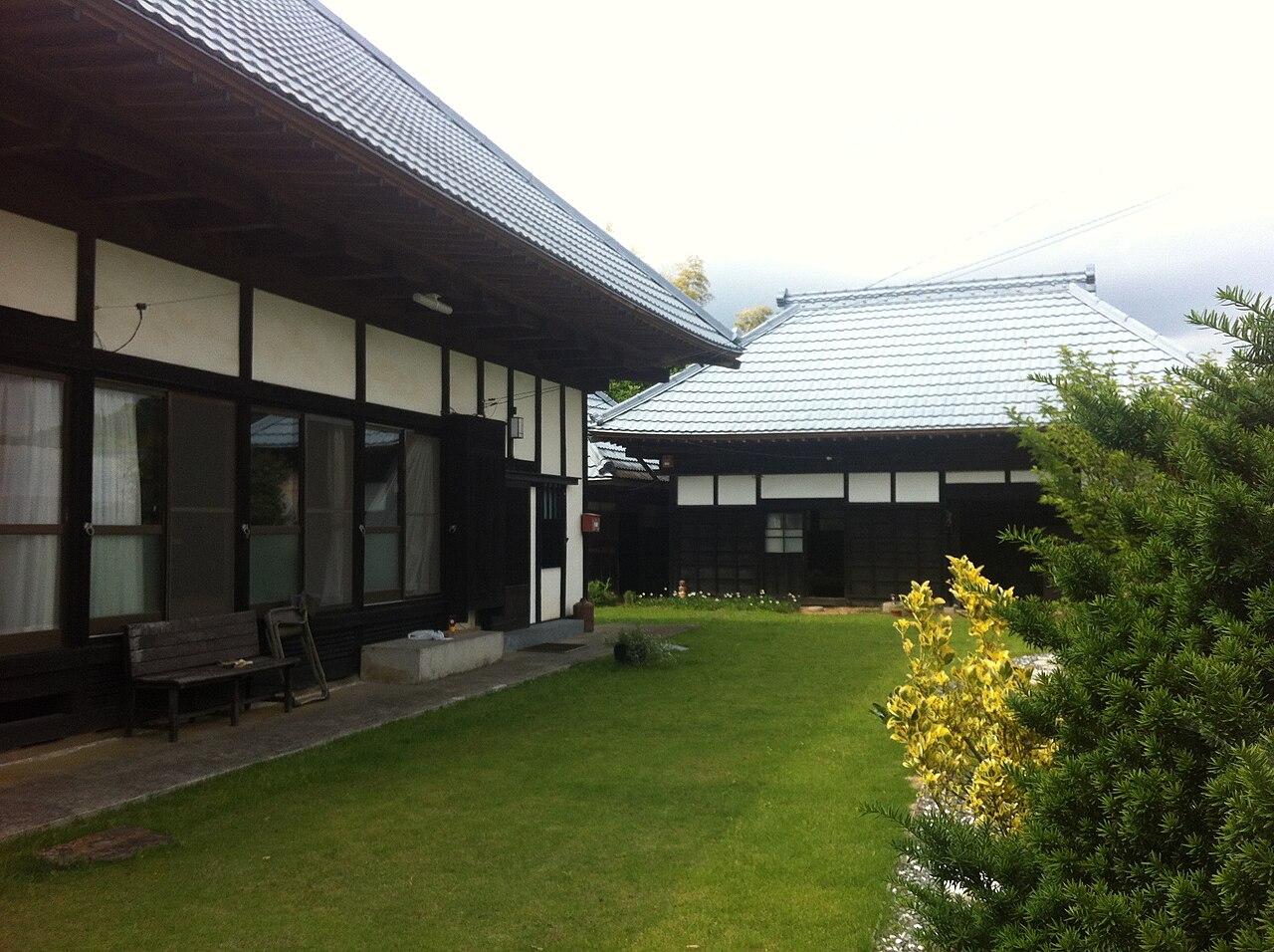 庭のある日本家屋
